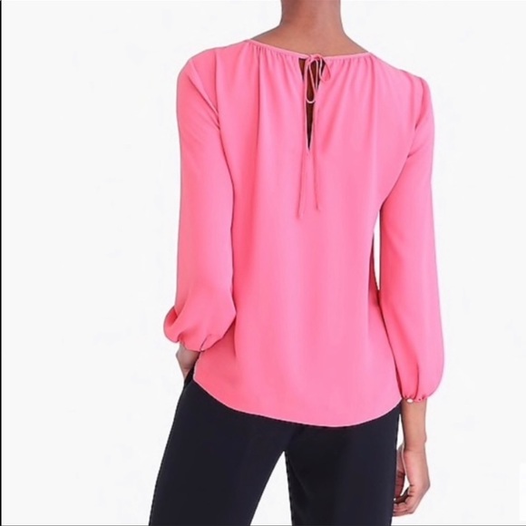 J Crew Long Sleeve Blouse - Picture 2 of 4